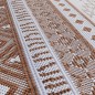 vidaXL Alfombra de exterior gris y blanca reversible 80x150 cm