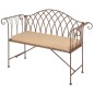Esschert Design Cojín de banco 98,5x39,5 cm beige MF019 Esschert Design Cojín de banco 98,5x39,5 cm beige MF019