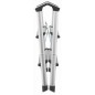 Hailo Escalera plegable L90 Step-ke 2x3 peldaños 60 cm 4443-701 Hailo Escalera plegable L90 Step-ke 2x3 peldaños 60 cm 4443-701