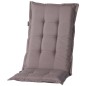 Madison Cojín de silla con respaldo Panama 123x50cm gris taupé Madison Cojín de silla con respaldo Panama 123x50cm gris taupé