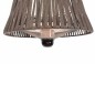 Sunred Calefactor colgante Artix Corda 1800 W halógeno marrón Sunred Calefactor colgante Artix Corda 1800 W halógeno marrón