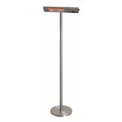 Sunred Calefactor de pie Royal Diamond 2000 W rosa oro plateado 