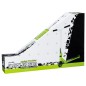 Black Dragon Patinete para acrobacias Vert Racer blanco y verde Black Dragon Patinete para acrobacias Vert Racer blanco y verde