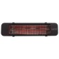 Sunred Estufa patio Royal Diamond Dark rosa oro Hanging 2500 W negro Sunred Estufa patio Royal Diamond Dark rosa oro Hanging 2500 W negro