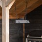 Sunred Estufa patio Royal Diamond Dark rosa oro Hanging 2500 W negro Sunred Estufa patio Royal Diamond Dark rosa oro Hanging 2500 W negro