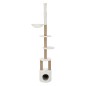 TRIXIE Poste rascador para gatos Aurelio blanco marrón 220-250 cm TRIXIE Poste rascador para gatos Aurelio blanco marrón 220-250 cm
