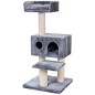 Quapas! Árbol rascador para gatos Comfort gris 56x56x124 cm Quapas! Árbol rascador para gatos Comfort gris 56x56x124 cm