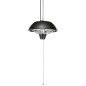 Tristar Calefactor de patio colgante KA-5273 halógeno negro 1500 W Tristar Calefactor de patio colgante KA-5273 halógeno negro 1500 W
