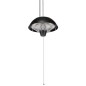 Tristar Calefactor de patio colgante KA-5273 halógeno negro 1500 W Tristar Calefactor de patio colgante KA-5273 halógeno negro 1500 W