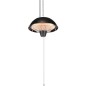 Tristar Calefactor de patio colgante KA-5273 halógeno negro 1500 W Tristar Calefactor de patio colgante KA-5273 halógeno negro 1500 W