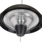 Tristar Calefactor de patio colgante KA-5273 halógeno negro 1500 W Tristar Calefactor de patio colgante KA-5273 halógeno negro 1500 W