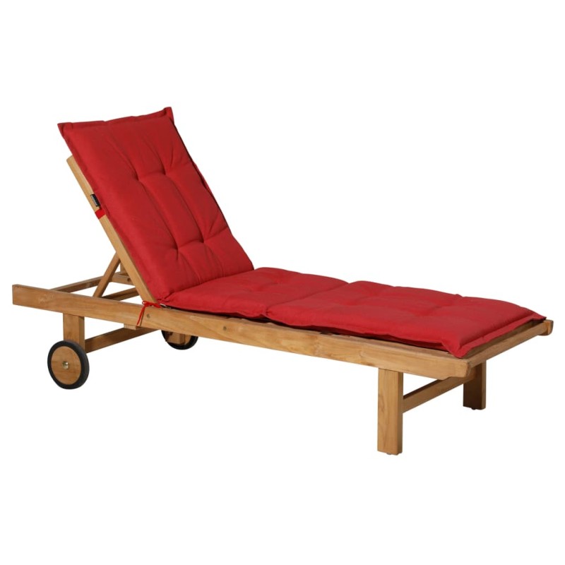 Madison Cojín para tumbona Panama rojo ladrillo 200x60 cm Madison Cojín para tumbona Panama rojo ladrillo 200x60 cm
