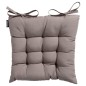 Madison Cojín para silla Panama 46x46 cm taupe Madison Cojín para silla Panama 46x46 cm taupe