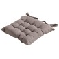 Madison Cojín para silla Panama 46x46 cm taupe Madison Cojín para silla Panama 46x46 cm taupe