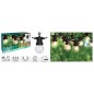 ProGarden Lámparas LED de jardín 20 lámparas 24 V ProGarden Lámparas LED de jardín 20 lámparas 24 V