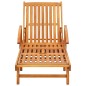 vidaXL Tumbonas con cojines 2 unidades madera maciza de acacia vidaXL Tumbonas con cojines 2 unidades madera maciza de acacia