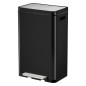 EKO Cubo de basura con pedal X-Cube 30 L negro EKO Cubo de basura con pedal X-Cube 30 L negro