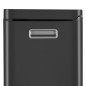 EKO Cubo de basura con pedal X-Cube 30 L negro EKO Cubo de basura con pedal X-Cube 30 L negro