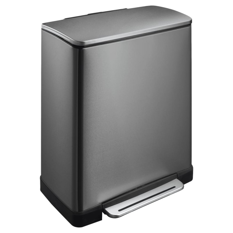 EKO Cubo de pedal E-Cube 28+18 L acero EKO Cubo de pedal E-Cube 28+18 L acero