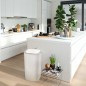 EKO Cubo de basura con sensor Morandi 30 L blanco EKO Cubo de basura con sensor Morandi 30 L blanco