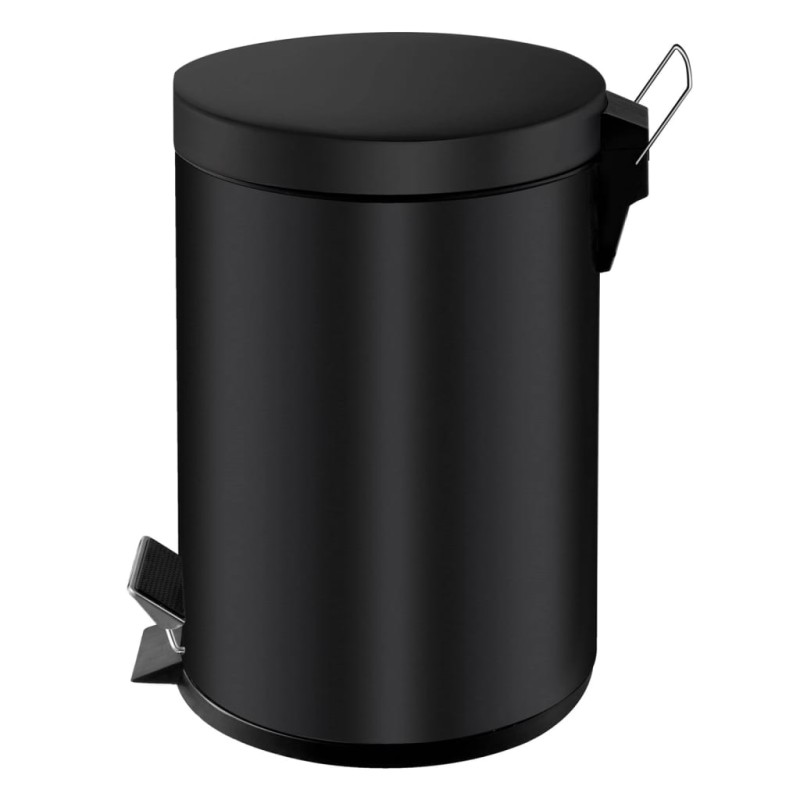 EKO Cubo de basura de pedal Classic 3 L negro EKO Cubo de basura de pedal Classic 3 L negro