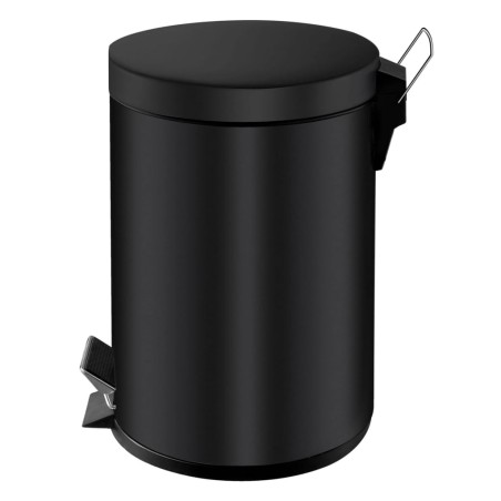 EKO Cubo de basura de pedal Classic 3 L negro