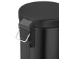 EKO Cubo de basura de pedal Classic 3 L negro EKO Cubo de basura de pedal Classic 3 L negro