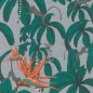 Noordwand Papel de pared Topchic Monkey Jungle Leaves verde y gris Noordwand Papel de pared Topchic Monkey Jungle Leaves verde y gris