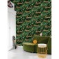 Noordwand Papel pared Good Vibes Neon Letter with Plants verde naranja Noordwand Papel pared Good Vibes Neon Letter with Plants verde naranja