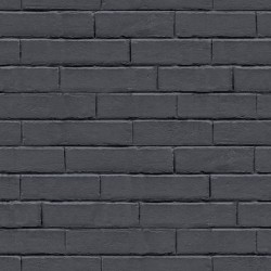Noordwand Papel de pared Good Vibes Chalkboard Brick Wall negro y gris