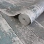 Noordwand Papel de pared Topchic Wooden Planks gris oscuro y azul