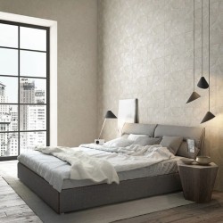 Noordwand Papel pared Vintage Deluxe Graphic Circle Look gris beige