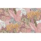 Noordwand Papel de pared Good Vibes Jungle Animals rosa y naranja Noordwand Papel de pared Good Vibes Jungle Animals rosa y naranja