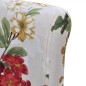 vidaXL Sillas de comedor 4 unidades tela multicolor vidaXL Sillas de comedor 4 unidades tela multicolor