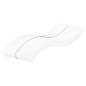 vidaXL Sofá cama con colchón tela crema 100x200 cm vidaXL Sofá cama con colchón tela crema 100x200 cm
