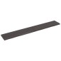 vidaXL Encimera baño madera maciza tratada gris oscuro 200x30x(2-4) cm vidaXL Encimera baño madera maciza tratada gris oscuro 200x30x(2-4) cm