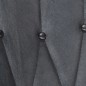 vidaXL Mecedora con taburete cuero auténtico gris vidaXL Mecedora con taburete cuero auténtico gris