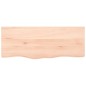 vidaXL Encimera de baño madera maciza sin tratar 100x40x2 cm vidaXL Encimera de baño madera maciza sin tratar 100x40x2 cm