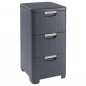Curver Cajonera Style gris antracita 3x14 l Curver Cajonera Style gris antracita 3x14 l