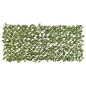Nature Enrejado de jardín con palma de laurel hojas verdes 90x180 cm Nature Enrejado de jardín con palma de laurel hojas verdes 90x180 cm