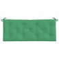 vidaXL Cojines de banco de jardín 2 uds tela Oxford verde 120x50x7 cm vidaXL Cojines de banco de jardín 2 uds tela Oxford verde 120x50x7 cm