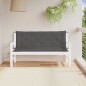 vidaXL Cojines de banco de jardín 2 uds antracita 150x50x7 cm vidaXL Cojines de banco de jardín 2 uds antracita 150x50x7 cm