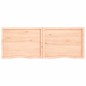 vidaXL Encimera de baño madera maciza sin tratar 160x60x(2-6) cm vidaXL Encimera de baño madera maciza sin tratar 160x60x(2-6) cm
