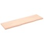 vidaXL Encimera de baño madera maciza sin tratar 180x50x(2-6) cm vidaXL Encimera de baño madera maciza sin tratar 180x50x(2-6) cm