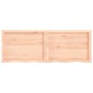 vidaXL Encimera de baño madera maciza sin tratar 140x50x(2-4) cm vidaXL Encimera de baño madera maciza sin tratar 140x50x(2-4) cm