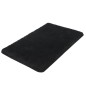 Kleine Wolke Alfombra de baño Relax negro 70x120 cm Kleine Wolke Alfombra de baño Relax negro 70x120 cm
