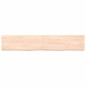 vidaXL Encimera de baño madera maciza sin tratar 160x30x(2-6) cm vidaXL Encimera de baño madera maciza sin tratar 160x30x(2-6) cm