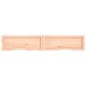 vidaXL Encimera de baño madera maciza sin tratar 160x30x(2-6) cm vidaXL Encimera de baño madera maciza sin tratar 160x30x(2-6) cm