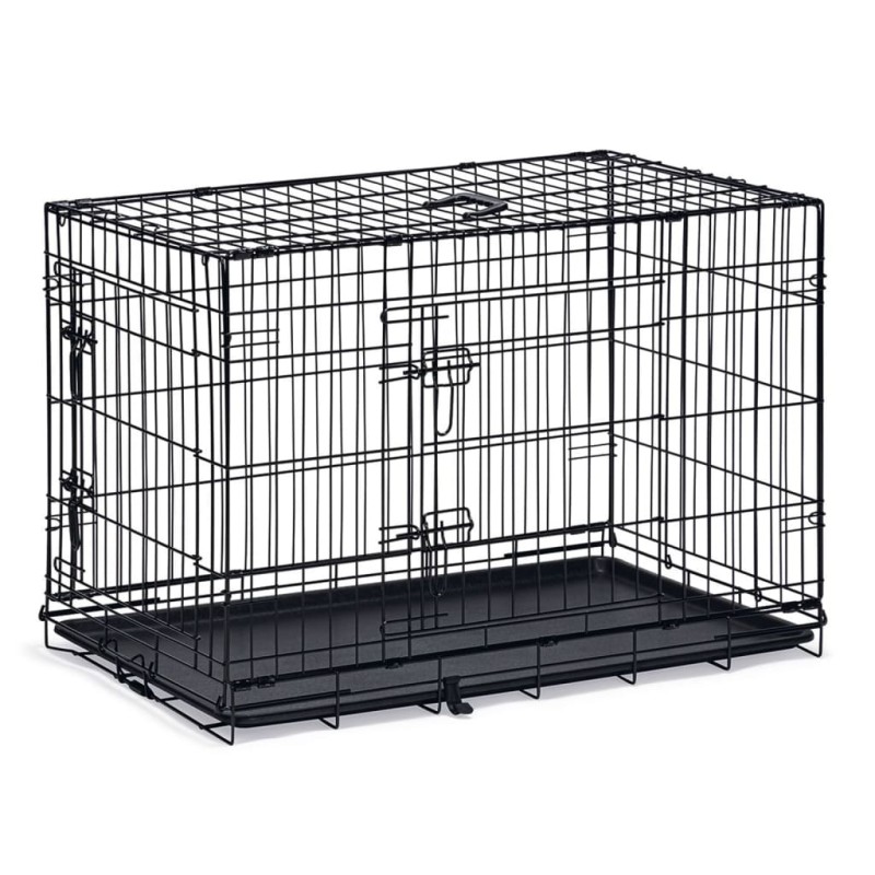 Karlie Jaula para perros con 2 puertas negro 92x57x63 cm Karlie Jaula para perros con 2 puertas negro 92x57x63 cm