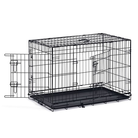 Karlie Jaula para perros con 2 puertas negro 92x57x63 cm
